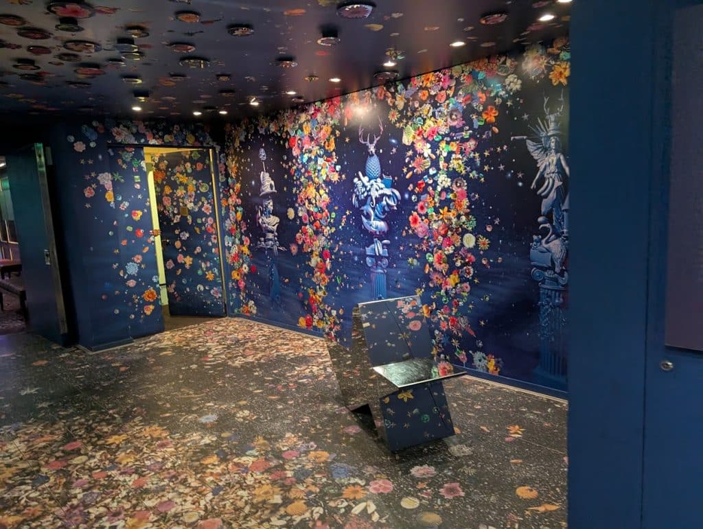 celebrity reflection hallway