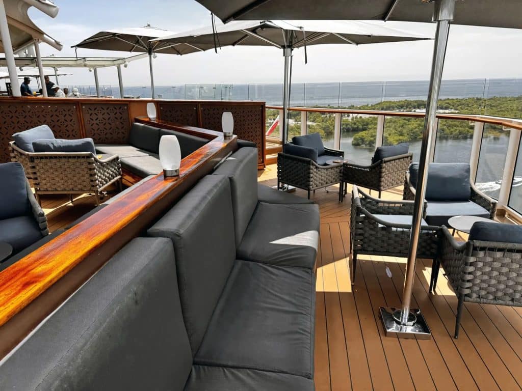 celebrity reflection sunset bar seating