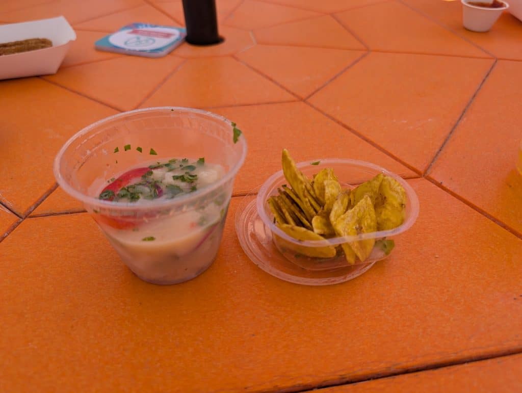 ceviche at perfect day
