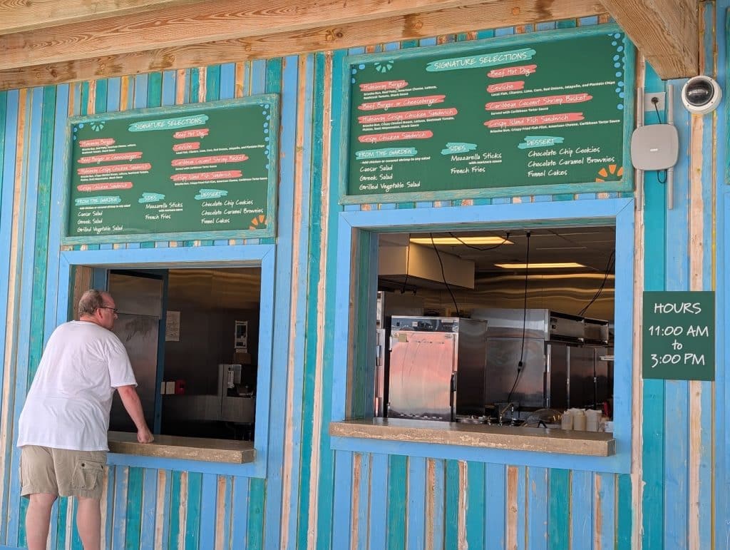 hideaway snack shack menu
