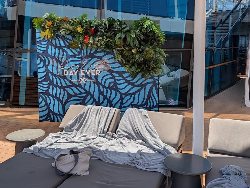 poolest day ever backdrop