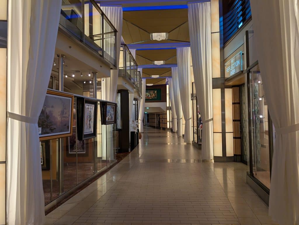 hallway on celebrity reflection
