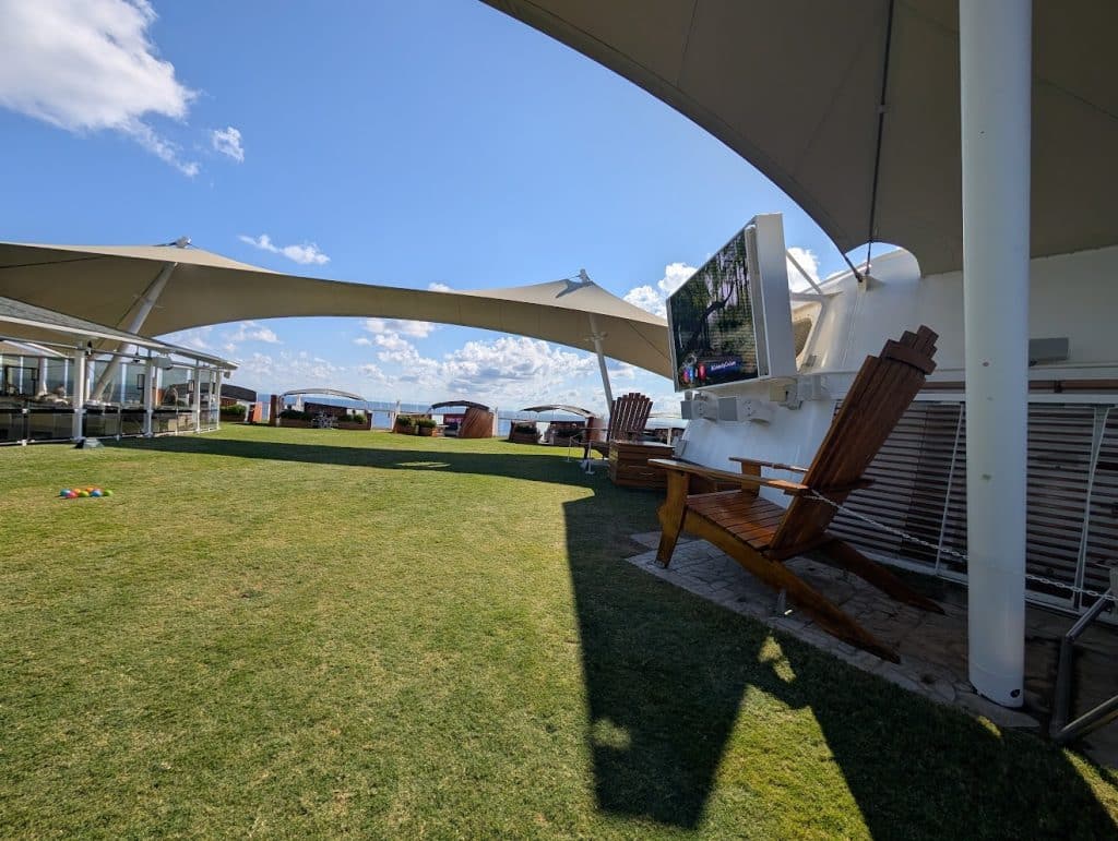 lawn club on celebrity reflection