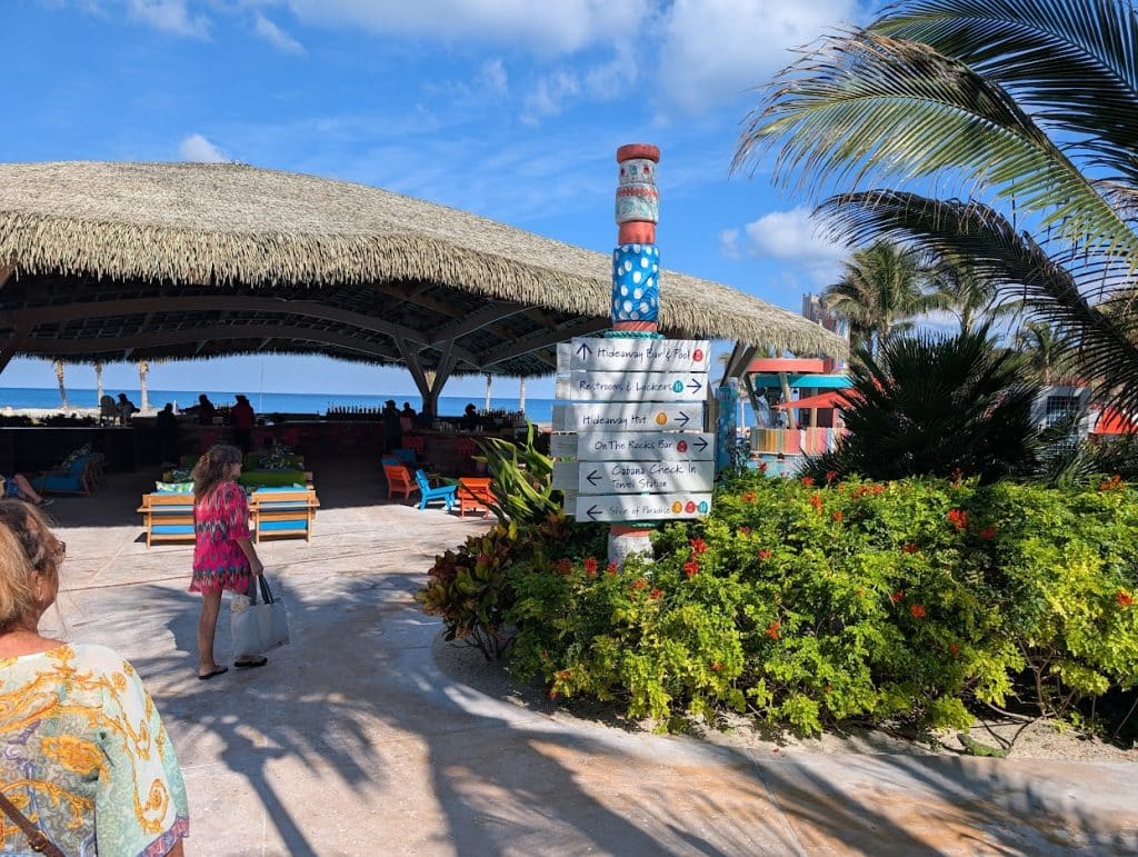 hideaway beach entrance