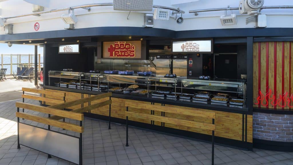 msc red cactus BBQ