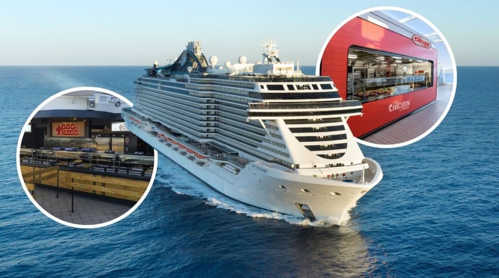 msc seashore new dining options