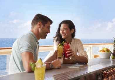 sugarcane mojito bar and two people