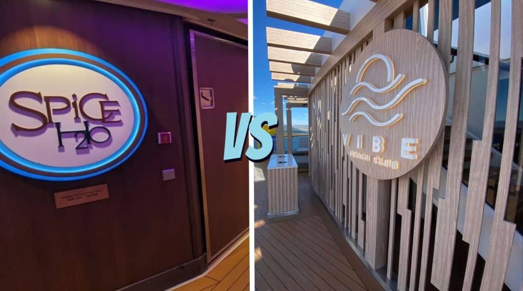 vibe beach club versus spice H2O