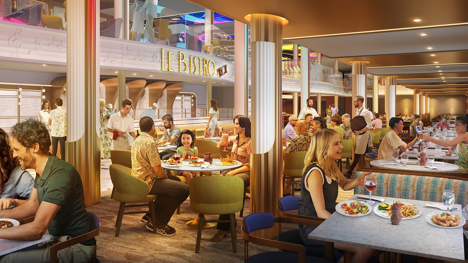 Carnival's Le Bistro Musicale