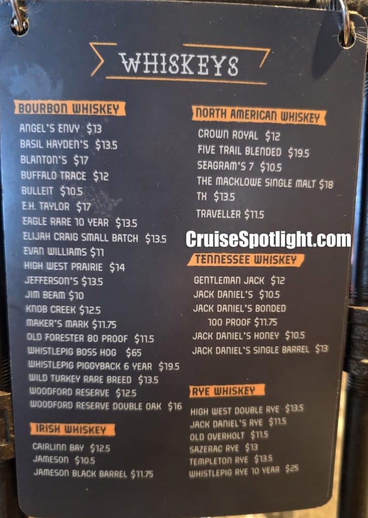 carnival pig and anchor brewhouse bar menu june 2026 page 2