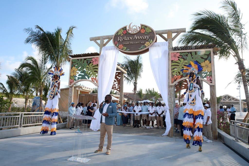 carnival relaxaway ribbon cutting ceremony