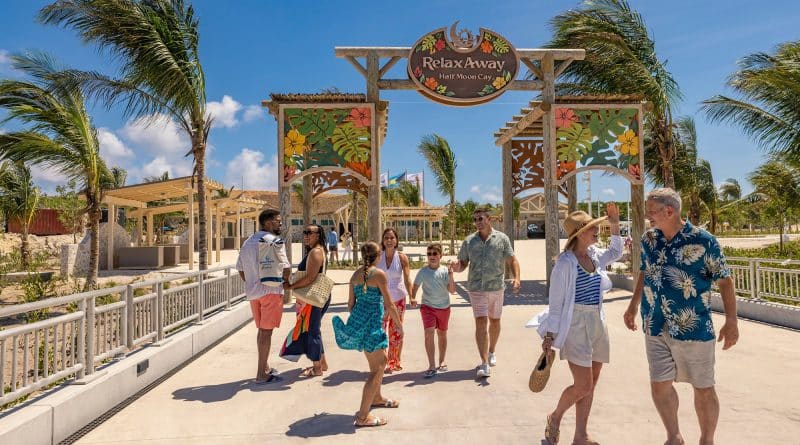 relaxaway at half moon cay welcome plaza