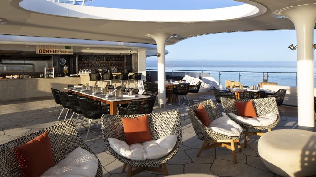 ocean grill on celebrity flora