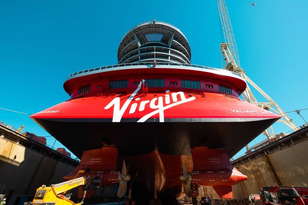 valiant lady aft during dry dock