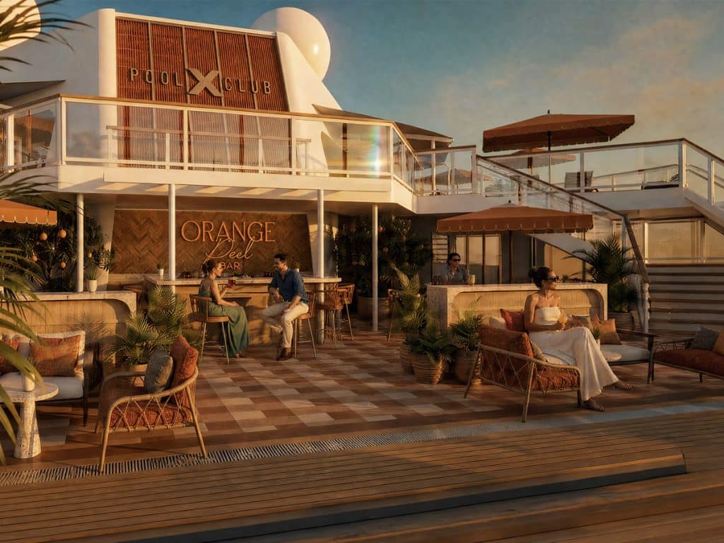 celebrity reflection organ pool bar