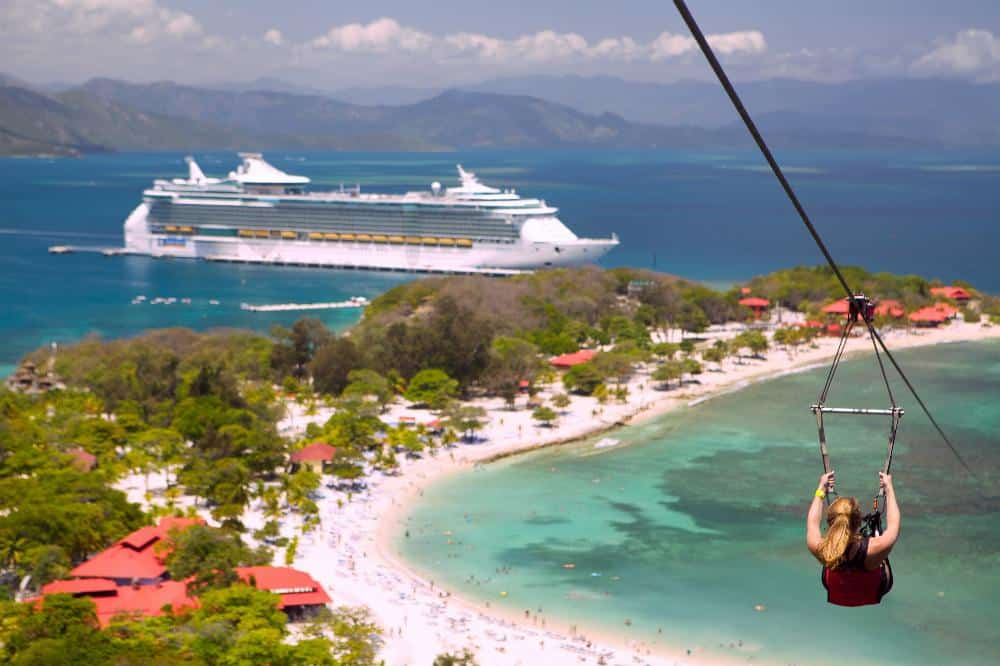 labadee zip line