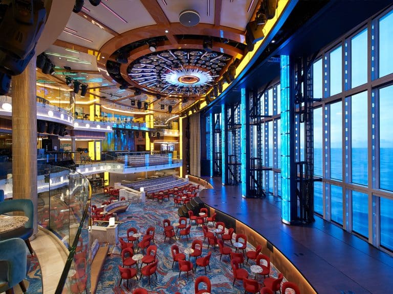 carnival mardi gras atrium