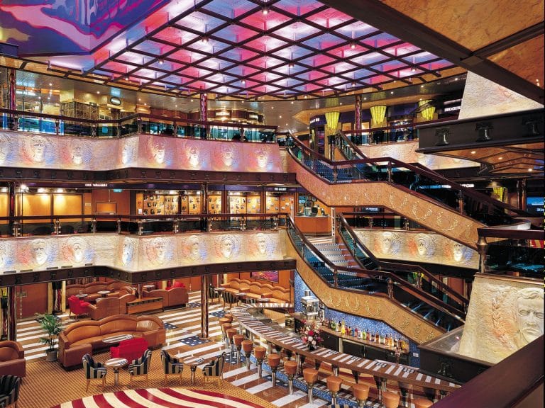 carnival valor atrium