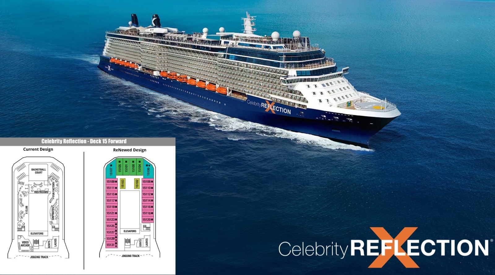 celebrity reflection deck plans header