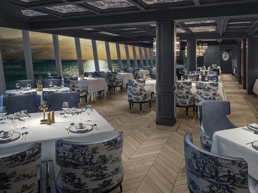 le bistro on norwegian aura