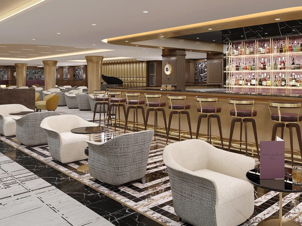 metropolitan bar on norwegian aura
