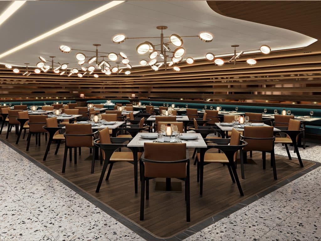 onda restaurant on norwegian aura