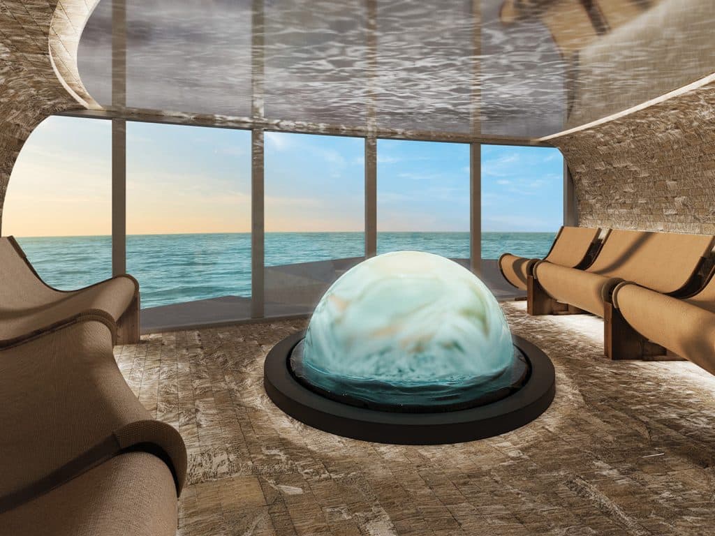 meditation lounge on norwegian aura