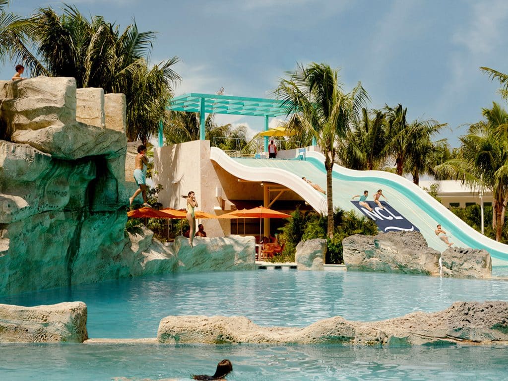 cliff jumping at great tides waterpark