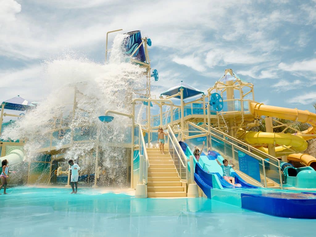 splash park at great tides waterpark