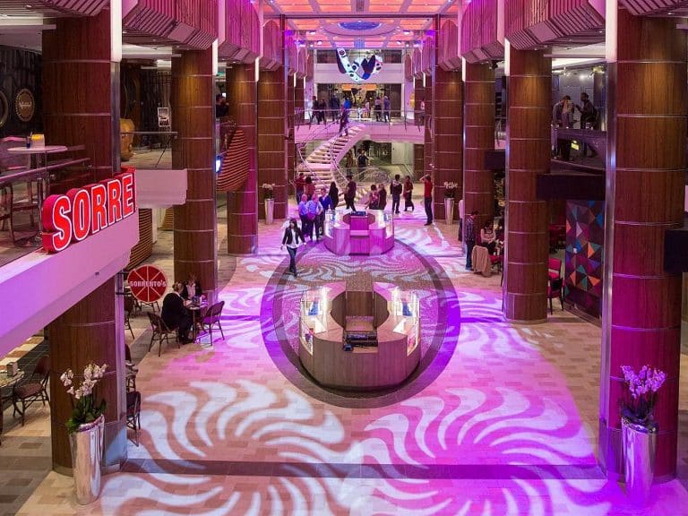 royal caribbean quantum of the seas royal promenade