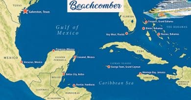 beachcomber itineraries from galveston