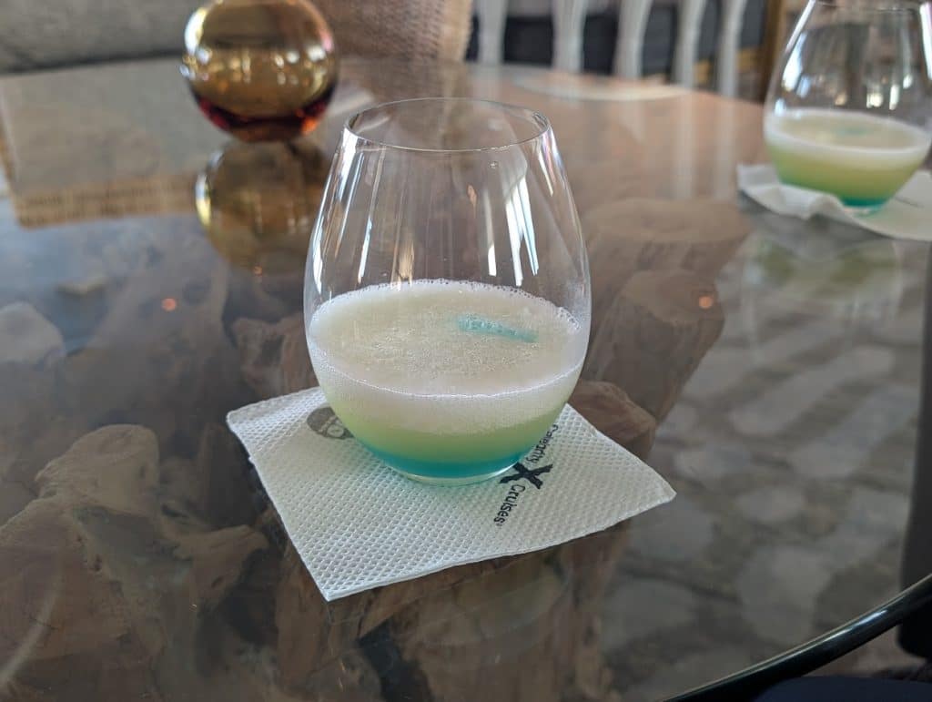 blue footed boobie cocktail on celebrity flora