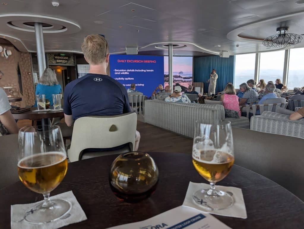 celebrity flora daily excursion briefing