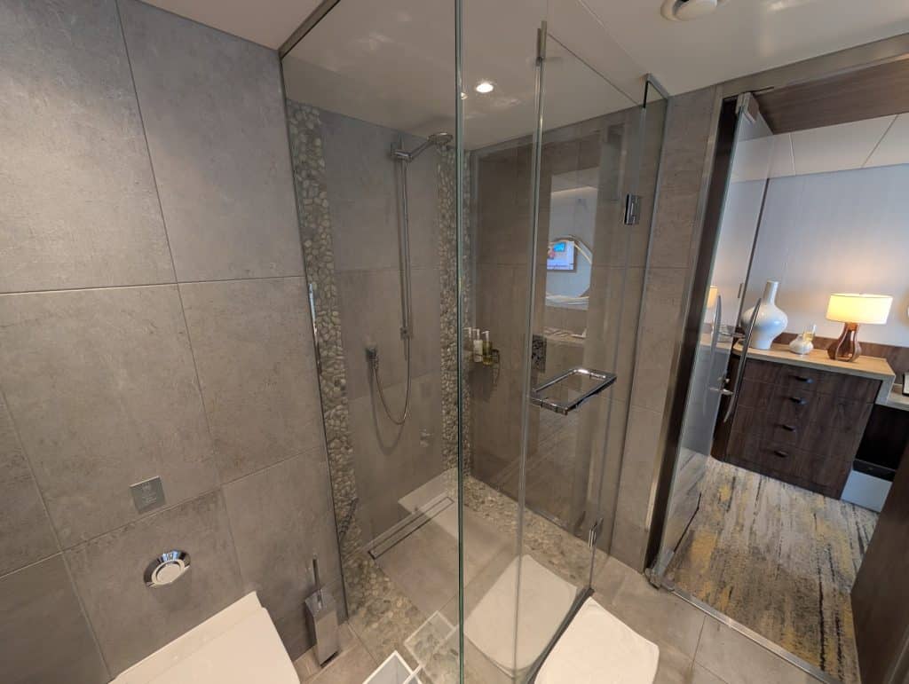 celebrity flora shower suite 505