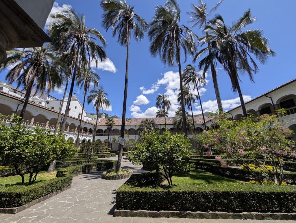 Convent of Saint Augustine courtyard