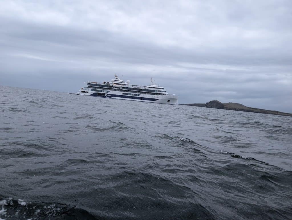 celebrity flora at sea