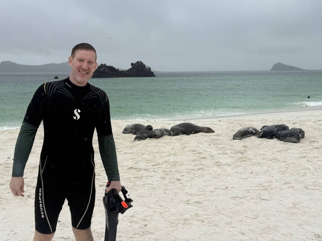 randy and sea lions