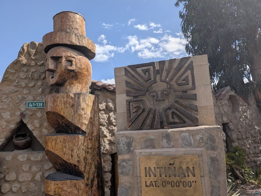 intinan equator museum entrance