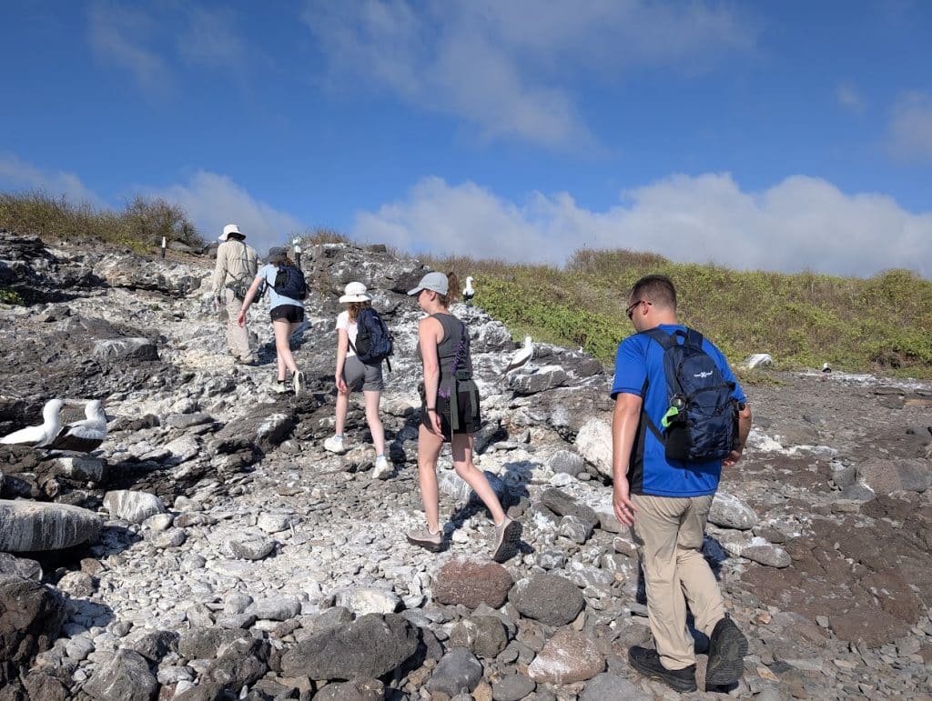 punta suarez hiking