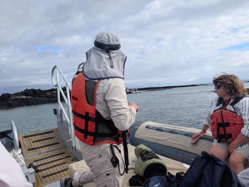 naturalist on tender from celebrity flora