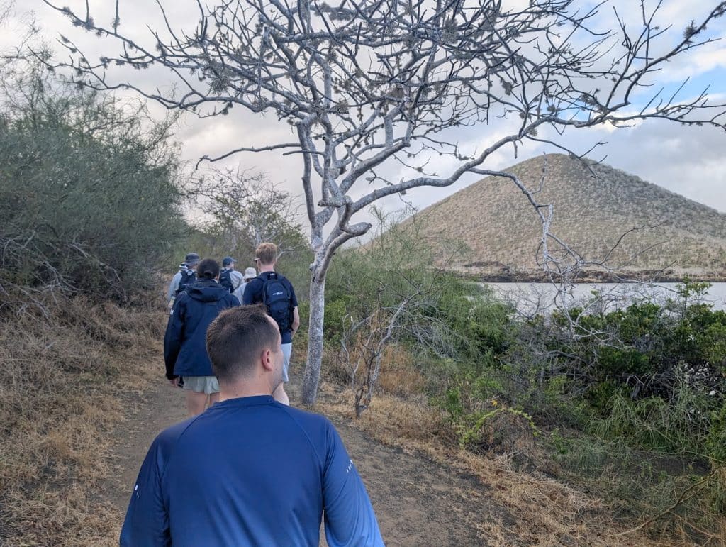 galapagos floreana island hiking