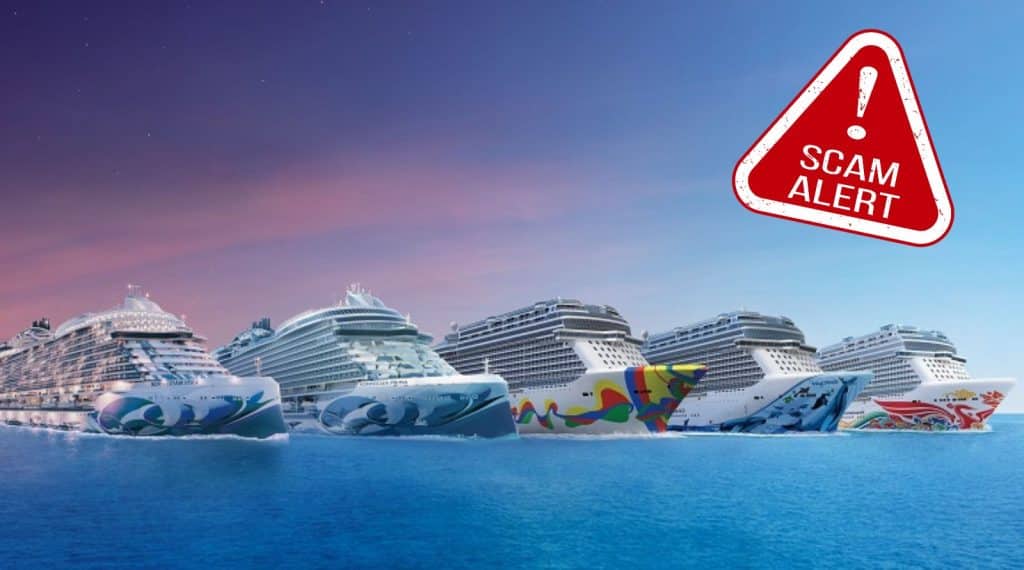 norwegian cruise line fleet scam