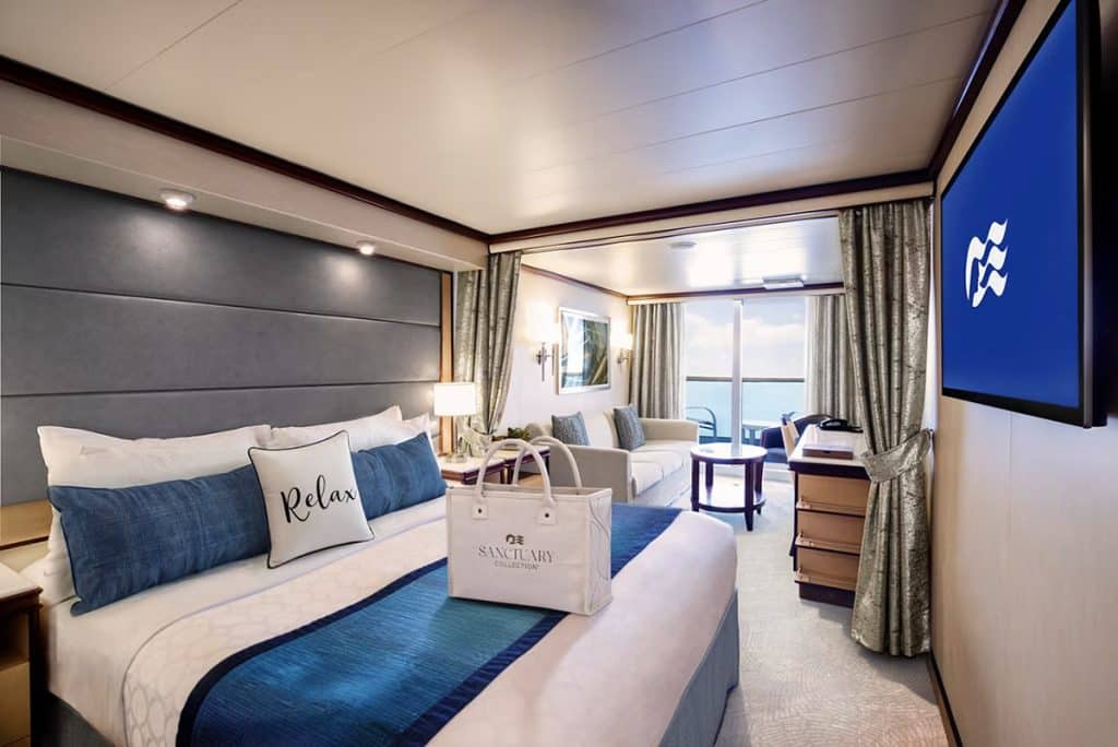 princess cruises sanctuary collection mini suite